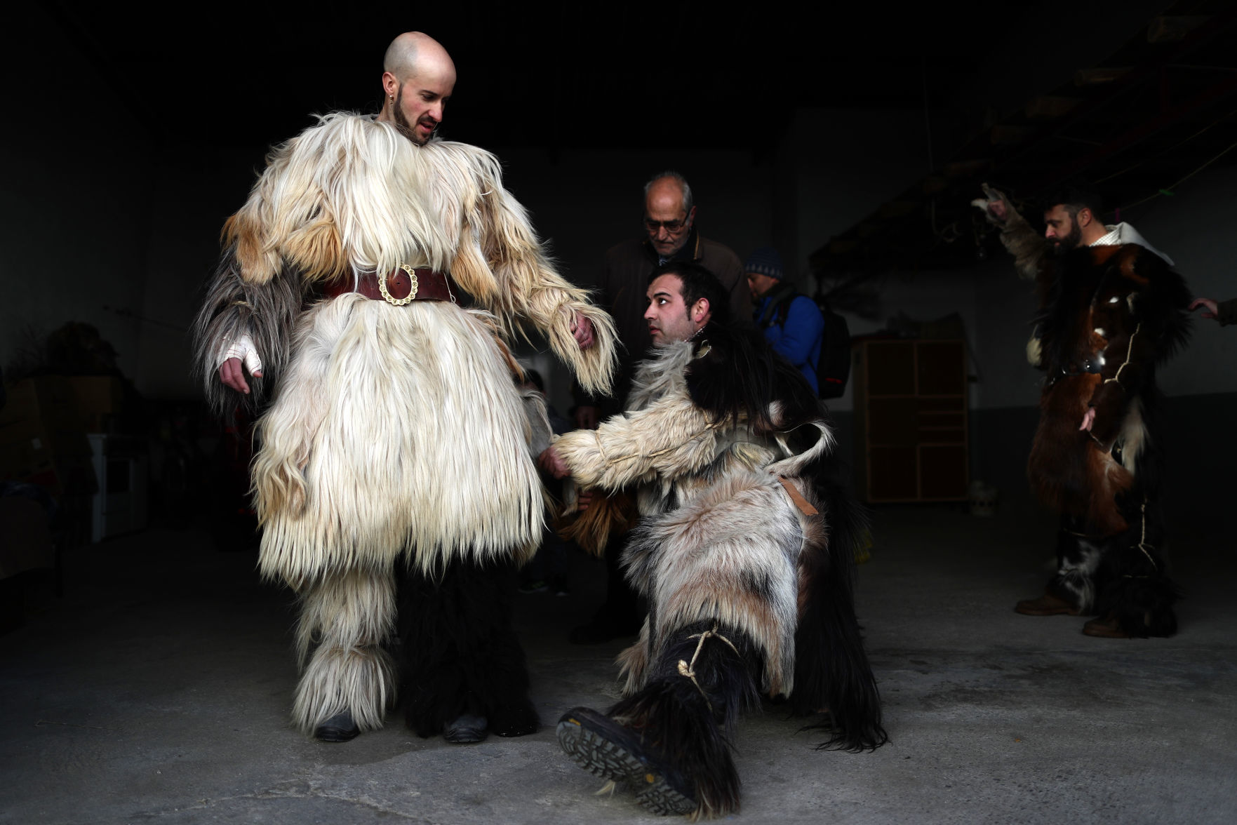 APTOPIX Spain Unusual Festivals Photo Gallery